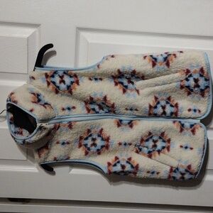 SO Sherpa Vest with Piping.  Size S.